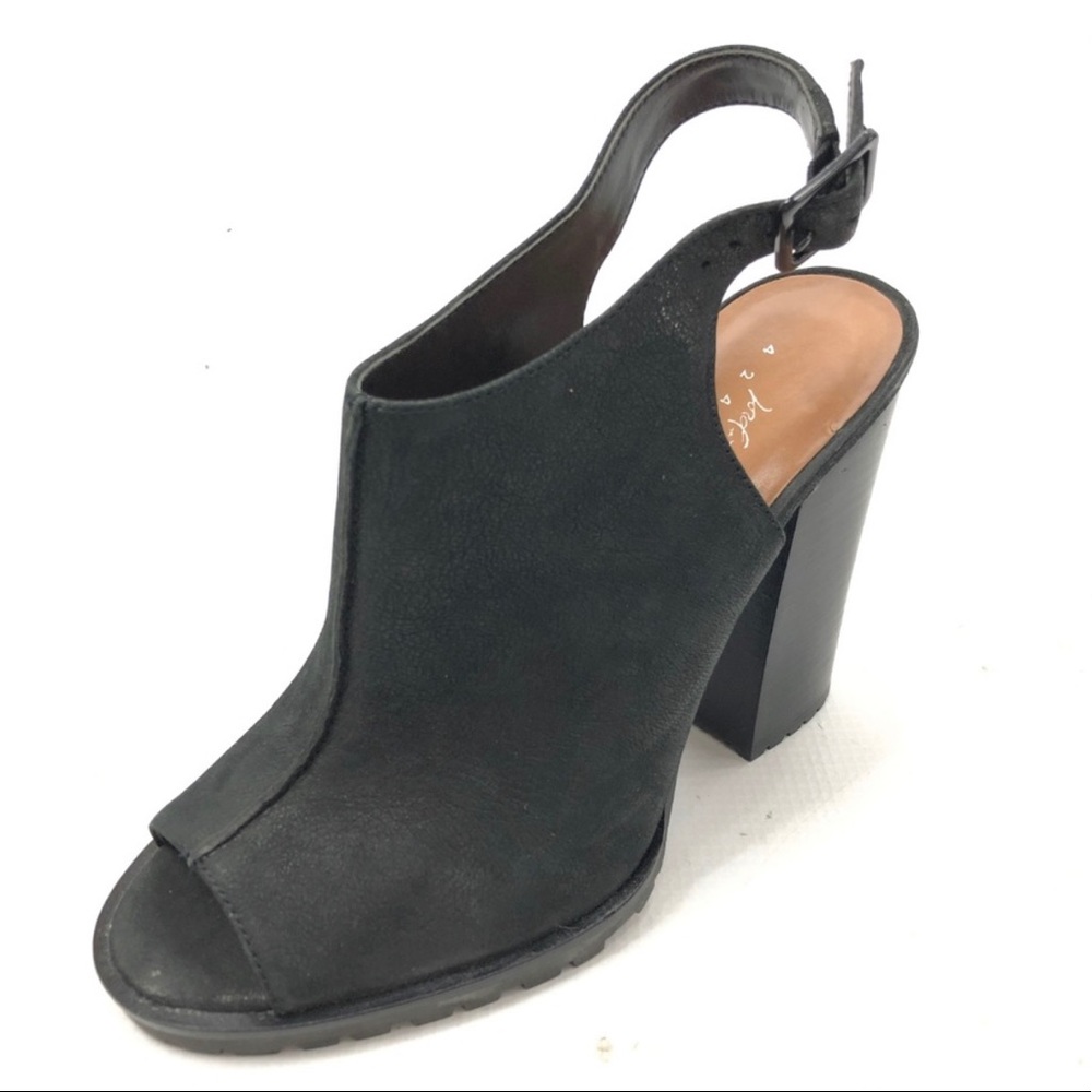 Lord & Taylor 424 fifth Deanna Open toe booties - Picture 2 of 4
